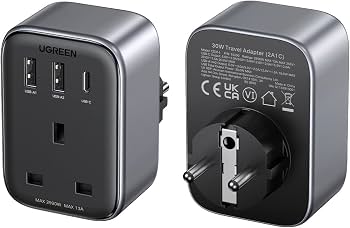 UGREEN 30W Outlet موسع UK (2A1C)CD314