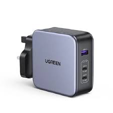 UGREEN Nexode GaN سريع شاحن 140W مع USB CC كابل (3-منفذ)CD289