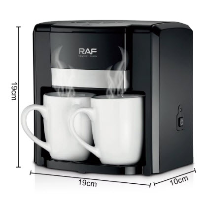 RAF كهربائي Coffee ماكينة Espresso ماكينة قهوة محمول Household Use ماكينة قهوة مع أكواب