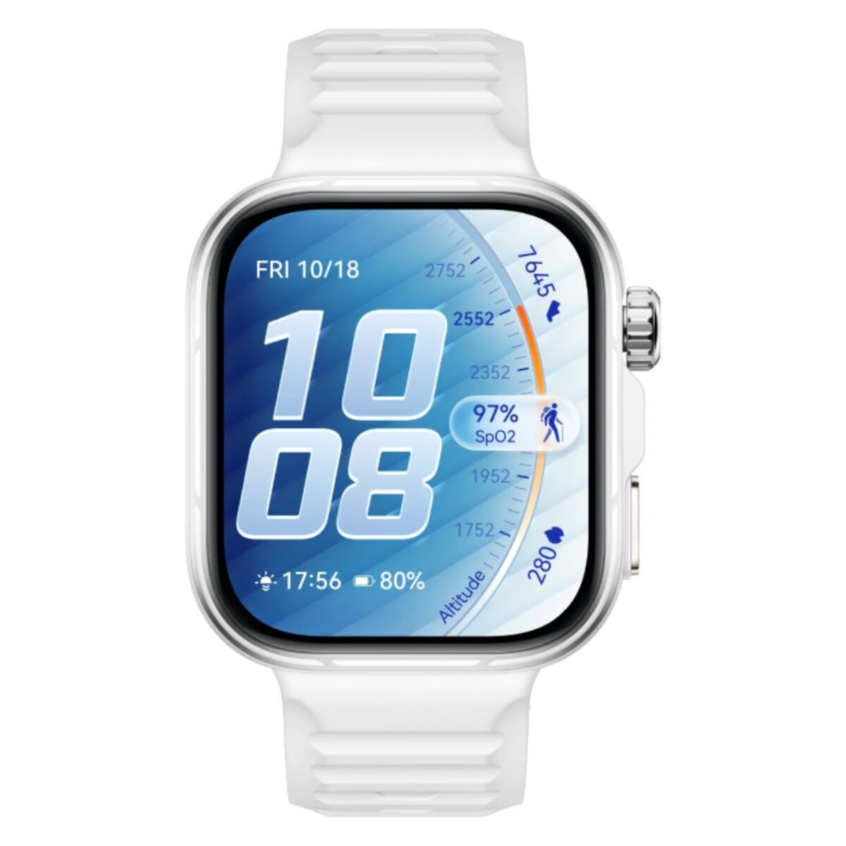 ساعة Huawei Watch Fit 5 Pro الذكية - شاشة مقاس 1.92 بوصة - لون ابيض