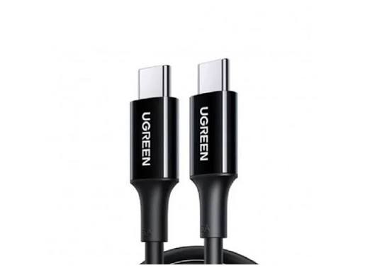كابل UGREEN USB-C 2.0 شحن 100W 1m (أسود)US300